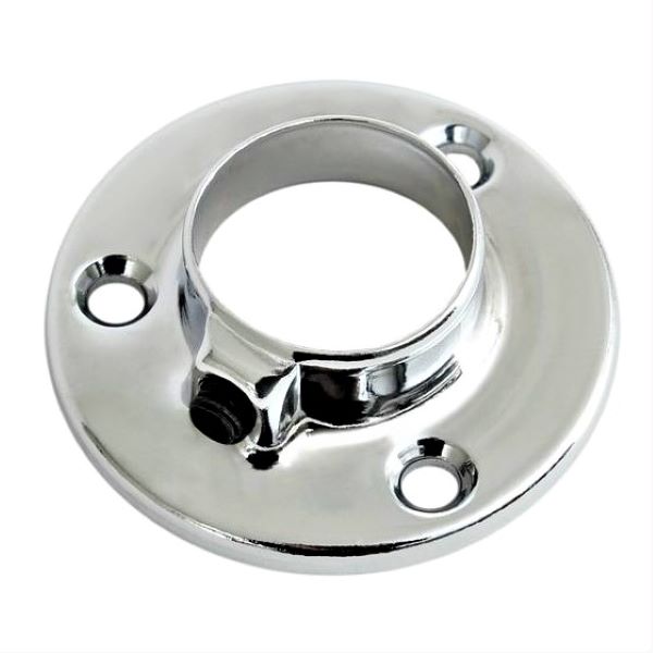 Штангодержатель фланцевый для трубы 25 мм хромированный, купить оптом и в розницу в ВиКом