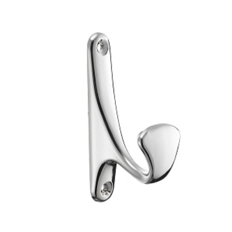 Крючок мебельный хром купить ВиКом