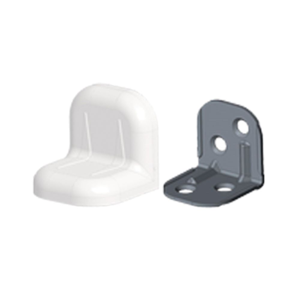 Уголок металлический с пластиковой крышкой Уголок металлический с пластиковой крышкой