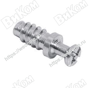 Оптом купить Дюбель d6xL7.5 для стяжки D20 (5000*) в мебельная фурнитура оптом и в розницу ВиКом.