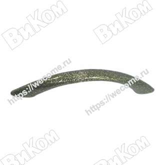 Оптом купить Ручка скоба 96 мм античная бронза Россия (100*) в мебельная фурнитура оптом и в розницу ВиКом.