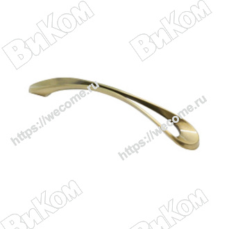 Оптом купить Ручка скоба S-3970-160 AB  античная бронза KERRON (40*) (Под заказ) в мебельная фурнитура оптом и в розницу ВиКом.