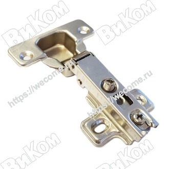 Оптом купить Петля мебельная накладная 110° без пружины (250*) в мебельная фурнитура оптом и в розницу ВиКом.