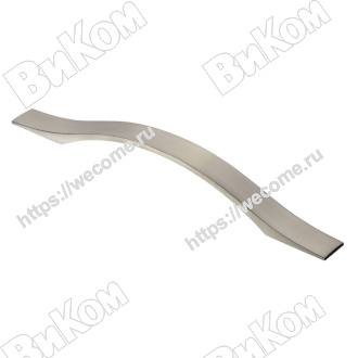 Оптом купить Ручка скоба S-2420-160 ST сталь KERRON (50*) в мебельная фурнитура оптом и в розницу ВиКом.