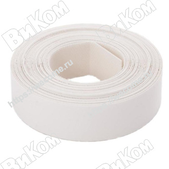 Оптом купить Кромка клеевая 19мм белая 2250 (200*) в мебельная фурнитура оптом и в розницу ВиКом.