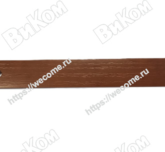Оптом купить Кромка пвх 19*0,5 Груша темная 4967 (200*, 2000*)Тех. в мебельная фурнитура оптом и в розницу ВиКом.