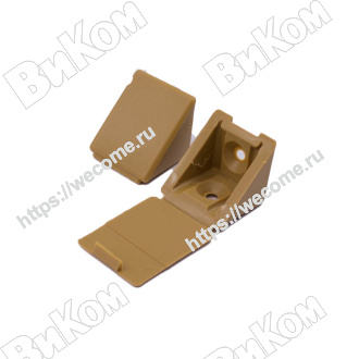 Оптом купить Уголок таккер 2 Бук (100*) в мебельная фурнитура оптом и в розницу ВиКом.