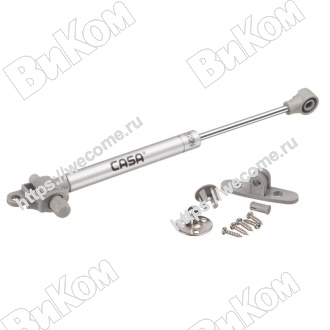 Оптом купить Газлифт 60N с доводчиком с регулировкой (100*) в мебельная фурнитура оптом и в розницу ВиКом.