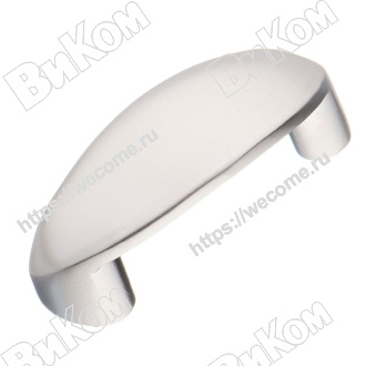 Оптом купить Ручка скоба S-2010-32 SC  матовый хром KERRON (100*) в мебельная фурнитура оптом и в розницу ВиКом.