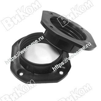 Оптом купить Опора барная не регулируемая D=50мм верх в мебельная фурнитура оптом и в розницу ВиКом.