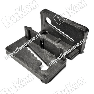 Оптом купить Крепление для накладной мойки черное (1800*) в мебельная фурнитура оптом и в розницу ВиКом.