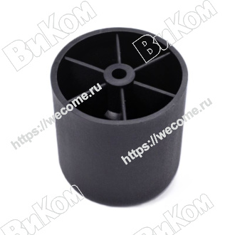 Оптом купить Опора стационарная 60 мм,d-50 мм, под шуруп  (100*) №6 в мебельная фурнитура оптом и в розницу ВиКом.