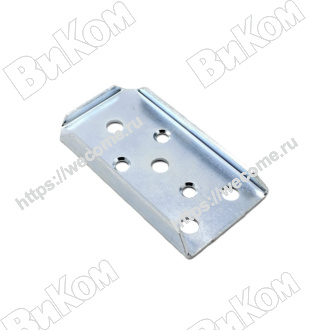 Оптом купить Карман для петли карточной 200х45, Цинк (50*) К в мебельная фурнитура оптом и в розницу ВиКом.