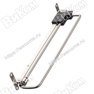 Оптом купить Штанга выдвижная 250мм, никель в мебельная фурнитура оптом и в розницу ВиКом.