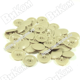 Оптом купить Заглушка к саморезу №15 Ясень Шимо Светлый (1000*) в мебельная фурнитура оптом и в розницу ВиКом.