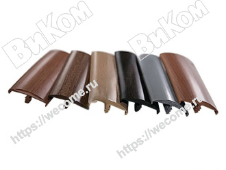 Оптом купить Профиль Т-образ. коричн. Шоколад в мебельная фурнитура оптом и в розницу ВиКом.