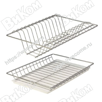 Оптом купить Сушилка Standard 500 мм, цинк (10*) в мебельная фурнитура оптом и в розницу ВиКом.