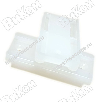 Оптом купить Подпятник  пластик прозрачный (250*) Кл. в мебельная фурнитура оптом и в розницу ВиКом.