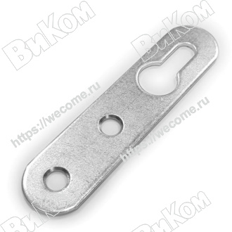 Оптом купить Подвеска мебельная, L=65мм, S=1мм, цинк (500*) в мебельная фурнитура оптом и в розницу ВиКом.