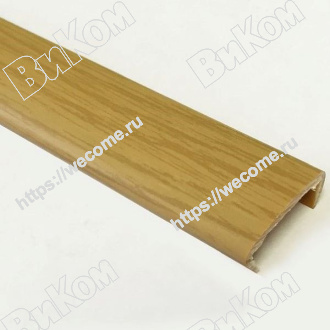 Оптом купить Пицефал С-образ. Дуб факт. L=2.8m в мебельная фурнитура оптом и в розницу ВиКом.