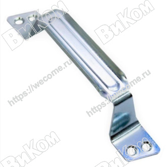 Оптом купить Ручка-скоба РС-80-2 цинк (150*) в мебельная фурнитура оптом и в розницу ВиКом.