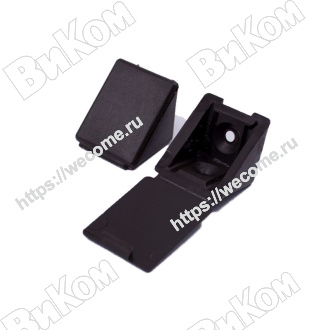 Оптом купить Уголок таккер 9 Орех Венге (100*) в мебельная фурнитура оптом и в розницу ВиКом.