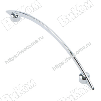 Оптом купить Ручка скоба S-2100-96  хром  KERRON (50, 100*) в мебельная фурнитура оптом и в розницу ВиКом.