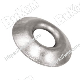 Оптом купить Шайба фигурная 12,3А (5 тыс*) в мебельная фурнитура оптом и в розницу ВиКом.