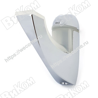 Оптом купить Полкодержатель 157А ZY, хром (12*) в мебельная фурнитура оптом и в розницу ВиКом.