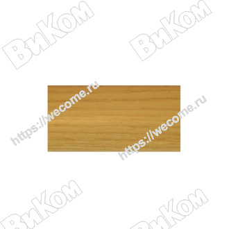 Оптом купить Профиль Т-образ. Дуб классический в мебельная фурнитура оптом и в розницу ВиКом.