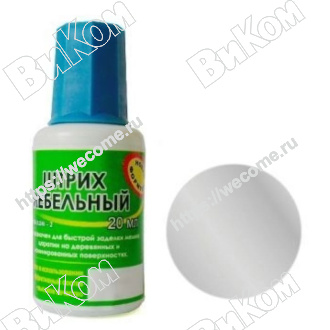 Оптом купить Штрих мебельный, цвет титан в мебельная фурнитура оптом и в розницу ВиКом.