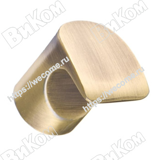 Оптом купить Ручка кнопка К-1100 ВА, античная бронза KERRON (150*) в мебельная фурнитура оптом и в розницу ВиКом.