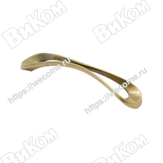 Оптом купить Ручка скоба S-3970-128 AB  античная бронза KERRON (50*) (Под заказ) в мебельная фурнитура оптом и в розницу ВиКом.