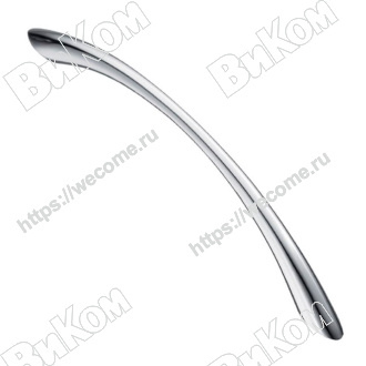 Оптом купить Ручка скоба LT-9190-96  хром  KERRON (100*) в мебельная фурнитура оптом и в розницу ВиКом.