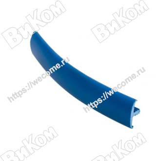 Оптом купить Профиль Т-образ. Синий в мебельная фурнитура оптом и в розницу ВиКом.