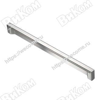 Оптом купить Ручка рейлинг R-3060-192 хром (40,200*) KERRON (Под заказ) в мебельная фурнитура оптом и в розницу ВиКом.