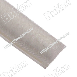 Оптом купить Щетка самокл. белая 7х6мм моноколор 4Р в мебельная фурнитура оптом и в розницу ВиКом.