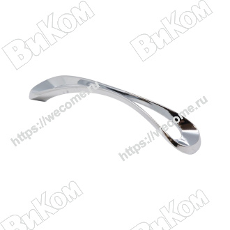 Оптом купить Ручка скоба S-3970-128  хром KERRON (50*) (Под заказ) в мебельная фурнитура оптом и в розницу ВиКом.