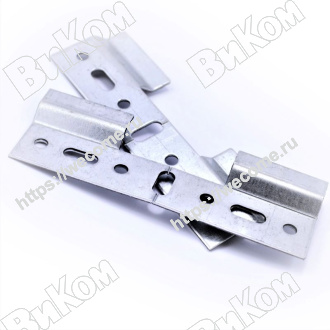 Оптом купить Планка для подвески 100мм цинк (200*) Иж в мебельная фурнитура оптом и в розницу ВиКом.