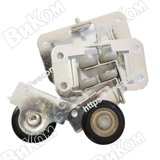 Оптом купить Комплект роликов для безрамочных дверей Simple-16 в мебельная фурнитура оптом и в розницу ВиКом.