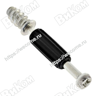 Оптом купить Стойка к эксцентрику саморез 34мм, пластиковая втулка (500, 2500*) в мебельная фурнитура оптом и в розницу ВиКом.