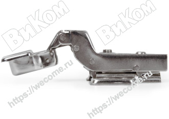 Оптом купить Петля 4-шарнирная вкладная 105° с доводчиком H301C02/1012 (100*) Боярд в мебельная фурнитура оптом и в розницу ВиКом.