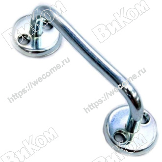 Оптом купить Ручка-скоба  РС-80 (80-3) цинк (150*) в мебельная фурнитура оптом и в розницу ВиКом.