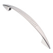 Оптом купить Ручка скоба LT-9130-96 SC  матовый хром  KERRON (100*) в мебельная фурнитура оптом и в розницу ВиКом.