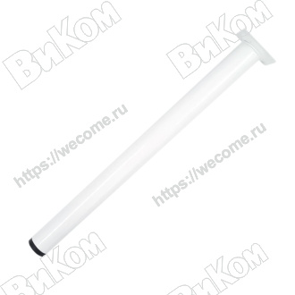 Оптом купить Нога 30х700 белый (винт в компл) в мебельная фурнитура оптом и в розницу ВиКом.