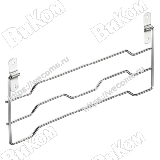 Оптом купить Полка МХ-028 для галстуков  (395х147) в мебельная фурнитура оптом и в розницу ВиКом.