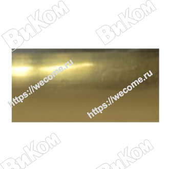 Оптом купить Пицефал С-образ. Золото  L=2.8m в мебельная фурнитура оптом и в розницу ВиКом.