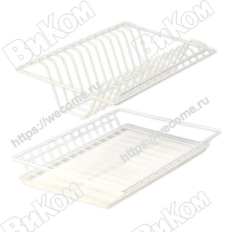 Оптом купить Сушилка Standard 800мм, белая (10*) в мебельная фурнитура оптом и в розницу ВиКом.