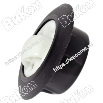 Оптом купить Опора колесная (мебельное колесо) врезная №463 (20кг) (100*) (Под заказ) в мебельная фурнитура оптом и в розницу ВиКом.