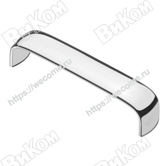 Оптом купить Ручка скоба S-4090-128  хром KERRON (25*) в мебельная фурнитура оптом и в розницу ВиКом.